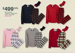 Soriana Híper Set playera thermal, pantalón cozy y calceta oferta