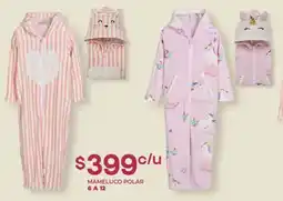 Soriana Híper Mameluco polar oferta