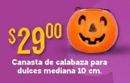 Soriana Híper Canasta de calabaza para dulces mediana oferta