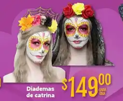 Soriana Híper Diademas de catrina oferta