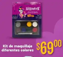 Soriana Híper Kit de maquillaje diferentes colores oferta