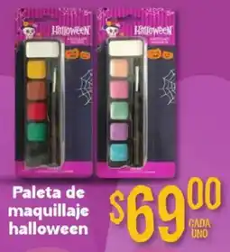 Soriana Híper Paleta de maquillaje halloween oferta