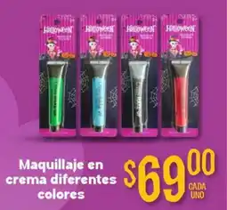 Soriana Híper Maquillaje en crema diferentes colores oferta