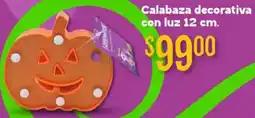 Soriana Híper Calabaza decorativa con luz oferta