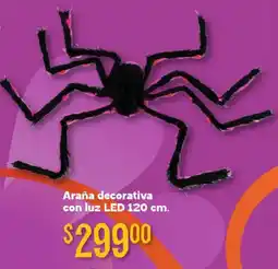 Soriana Híper Araña decorativa con luz led oferta