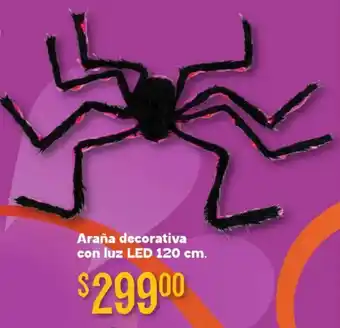 Soriana Híper Araña decorativa con luz led oferta