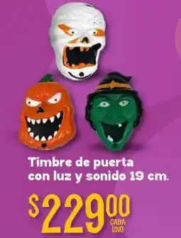 Soriana Híper Timbre de puerta con luz y sonido oferta
