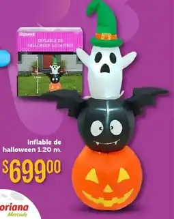 Soriana Híper Inflable de halloween oferta