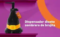 Soriana Híper Dispensador diseño sombrero de brujita oferta