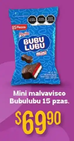 Soriana Híper Bubulubu mini malvavisco oferta