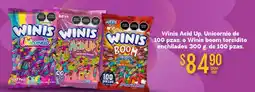Soriana Híper Winis acid up, unicornio o winis boom torcidito enchilados oferta