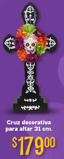 Soriana Híper Cruz decorativa para altar oferta