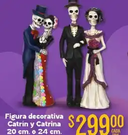 Soriana Híper Figura decorativa catrín y catrina oferta