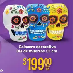 Soriana Híper Calavera decorativa Día de muertos oferta