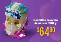 Soriana Híper Destellos calavera de azúcar oferta