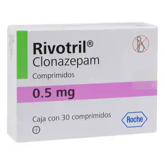 Farmacias YZA Rivotril 0.5Mg 30 Comp oferta