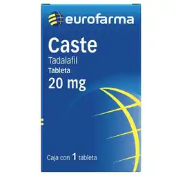 Farmacias YZA Caste Tadalafil 20Mg 1 Tab oferta