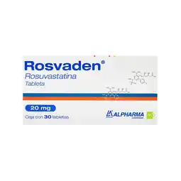 Farmacias YZA Rosvaden 20Mg 30 Tabs oferta