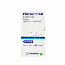 Farmacias YZA Pharmafet Lb 500Mg 60 Tabs oferta