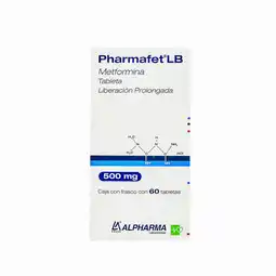 Farmacias YZA Pharmafet Lb 500Mg 60 Tabs oferta