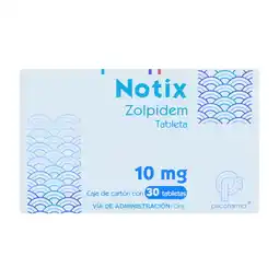 Farmacias YZA Notix 10Mg 30 Tabs oferta