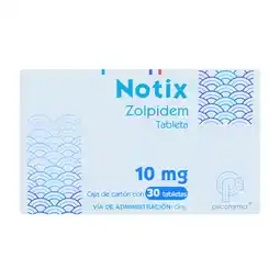 Farmacias YZA Notix 10Mg 30 Tabs oferta