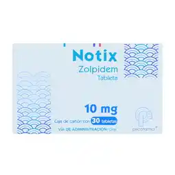 Farmacias YZA Notix 10Mg 30 Tabs oferta