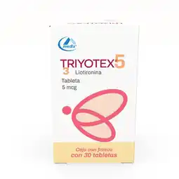 Farmacias YZA Triyotex Liotironina 5Mcg 30 Tabs oferta