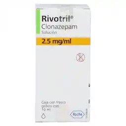 Farmacias YZA Rivotril Gotas 2.5Mg 10Ml oferta