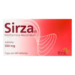 Farmacias YZA Sirza Tabletas 500Mg 60 Tabs oferta