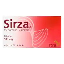 Farmacias YZA Sirza Tabletas 500Mg 60 Tabs oferta