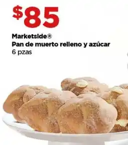 Bodega Aurrerá Marketside Pan de muerto relleno y azúcar oferta