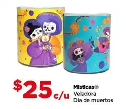 Bodega Aurrerá Misticas veladora dia de muertos oferta