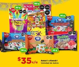 Bodega Aurrerá Amos o Knock dulces oferta