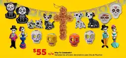 Bodega Aurrerá Way To Celebrate Articulos decorativos para Dia de Muertos oferta
