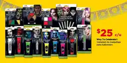 Bodega Aurrerá Way To Celebrate maquillaje para halloween oferta