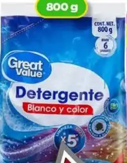 Bodega Aurrerá Great Value detergente oferta
