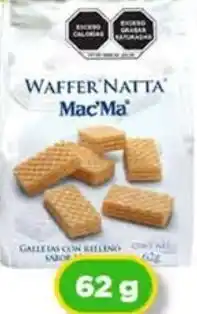 Bodega Aurrerá Waffer Natta Mac'ma oferta