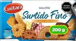 Bodega Aurrerá Cuétara galletas surtido fino oferta
