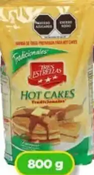 Bodega Aurrerá tres Estrellas hot cakes oferta