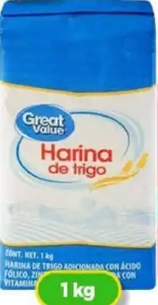 Bodega Aurrerá Great Value Harina de trigo oferta