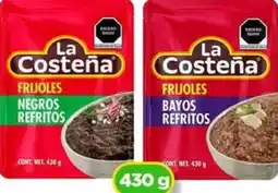 Bodega Aurrerá La Costeña frijoles refritos oferta