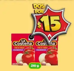 Bodega Aurrerá La Costeña pure de tomate oferta