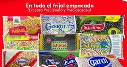 Soriana Híper En todo el frijol empacado oferta