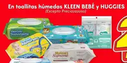 Soriana Híper En toallitas húmedas kleen bebé y huggies oferta