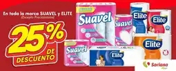 Soriana Híper En toda la marca suavel y elite oferta