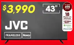 Soriana Híper JVC Smart TV 43" oferta
