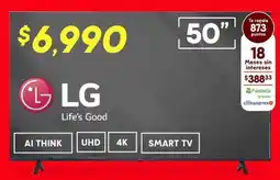 Soriana Híper LG Smart TV 50" oferta
