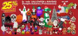 Soriana Híper En todo Halloween y navidad oferta