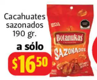 Cacahuates Sazonados 190g
